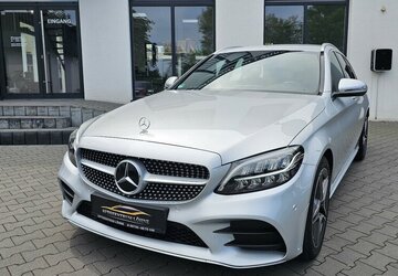 Mercedes-Benz C 200 d T AMG Line LED LEDER NAVI AHK AUS 2.HAND 27.850 km 29.990 &euro; Löhne 32584
