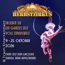 Werderaner Herbstzirkus 24.10.2026 Event-Zelt